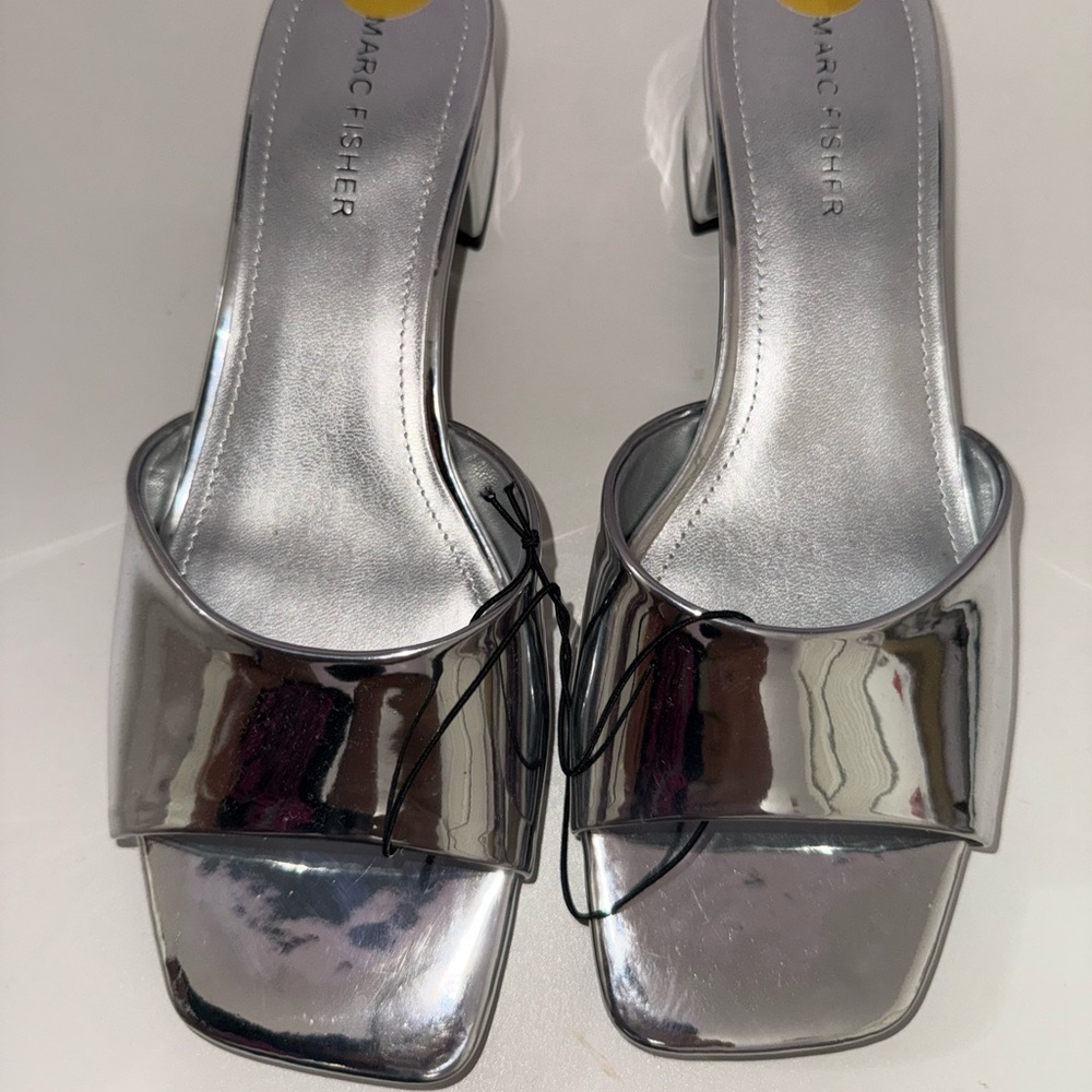 NWT Mark Fisher Silver Metallic Shoes